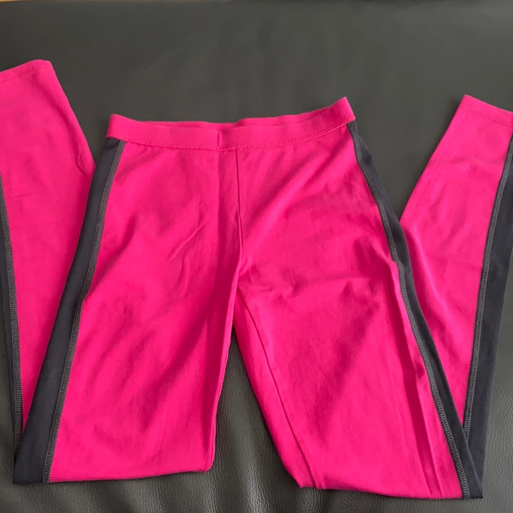 Hollister Hot Pink and Grey Leggings